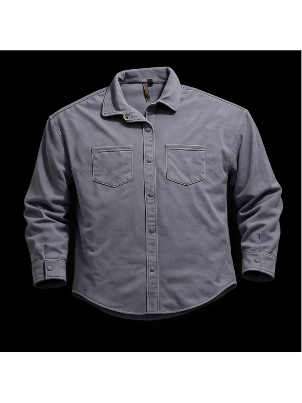 Women's MONDETTA Blue/Gray Button Down Shirt XL
264